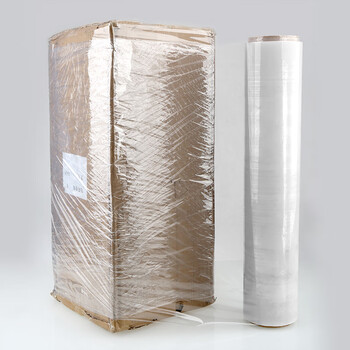 赛拓（SANTO）缠绕膜 50cm*膜净重10.8Kg 4卷装/箱 工业保鲜膜PE塑料托盘物流打包膜搬家包装膜自粘防水 7056