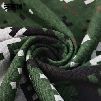 安赛瑞 迷彩短袖T恤 夏季军训服上衣体能训练服 圆领棉质速干 175码 27525