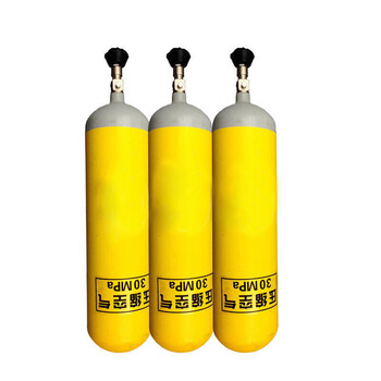 谋福 CNMF9346空气呼吸器备用气瓶  6L呼吸器罐装瓶（6升钢质气瓶）