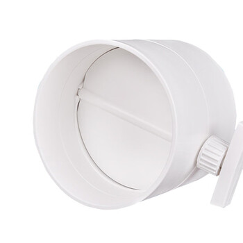 冰禹 BY-5091 ABS风量调节阀 水管管道开关手动阀门 160mm（2个）