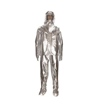 安百利（ANBOLY）ABL-F012 1000度芳纶镀铝隔热服 定做 5件套头罩护脚上衣裤子手套 XL码