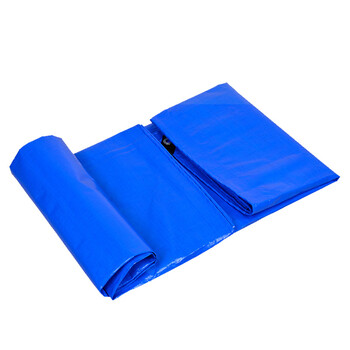 夜霸途加厚户外防雨防汛油布苫布塑料遮雨遮阳防雨布货车帆布棚蓬布防水防晒隔热 蓝橘色2米X4米