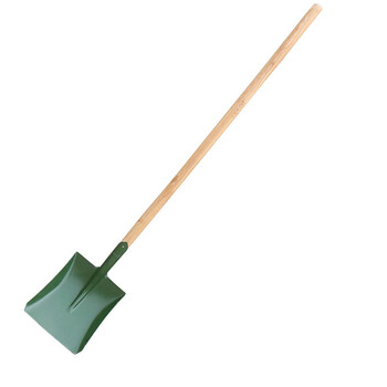 星工（XINGGONG）铁锹农用带木柄园艺工具铁铲农具锹头锰钢尖头锹平头锹煤锹 带木柄平头锹 JY0028