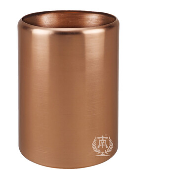 南 GPX-3A 南方铝合金圆形房间桶 玫瑰金 商用垃圾桶 果皮桶