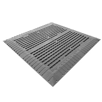 爱柯部落 疏水防滑垫拼块地板/汽车维修区防水地垫 深灰色 30cm*30cm*14.5mm 可定制