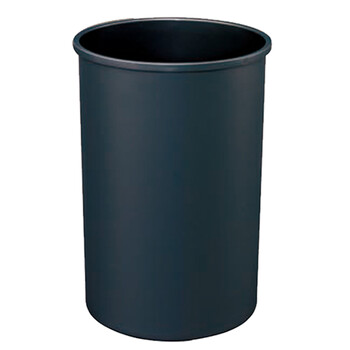 南 GPX-91A 南方圆形塑料单层垃圾桶  黑色 商用垃圾桶 酒店宾馆客房果皮桶