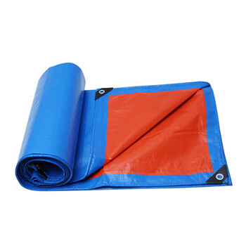 者也 加厚户外油布苫布塑料遮雨遮阳防雨布货车帆雨棚蓬布防水防晒隔热4米*6米