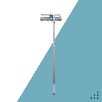 亿丽佳 洗刮合一双面擦窗器 可伸缩玻璃刮水器 擦玻璃神器 6件/组  