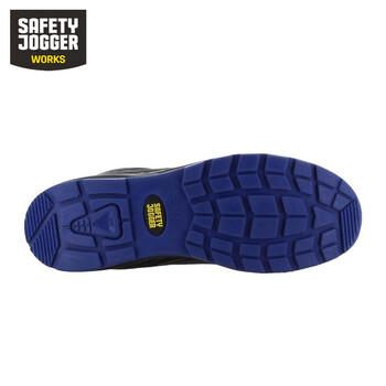 鞍琸宜 SAFETY JOGGER CADOR S1P LOW TLS防砸防穿刺低帮旋钮扣安全鞋 011342蓝色35码