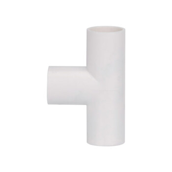 联塑 LESSO 管三通PVC电工套管配件白色 φ20