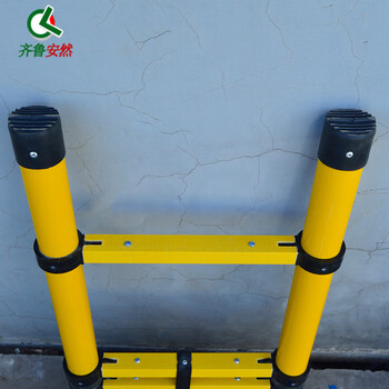 齐鲁安然 绝缘伸缩梯 绝缘梯 鱼竿梯 玻璃钢电力电工施工梯 竹节梯 2米4米梯子 人字梯【4米 伸缩直梯】