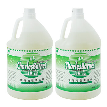超宝（CHAOBAO）DFF008 低泡地毯清洁剂 3.8L酒店宾馆大桶地垫地毯清洗剂 4桶/箱