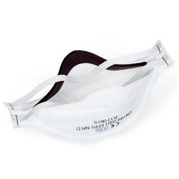 3m 9334CN+防油烟口罩防雾霾 防粉尘汽车尾气透气带呼吸阀口罩 10个装