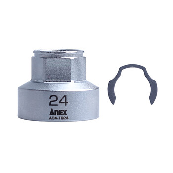 安力士牌（ANEX）进口AOA-1924 转换套筒板手 24mm 梅花套筒