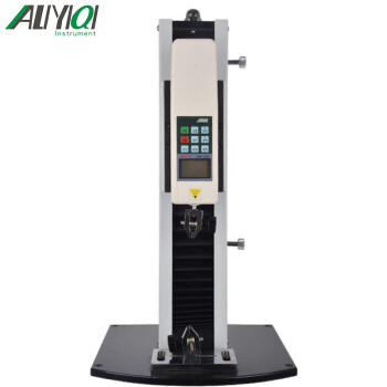 ALIYIQI 电动立式单柱测试台 电线布料橡胶塑料拉力试验机 拉伸压缩测试 AEL-200-500N（不含表）