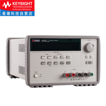 是德科技（keysight）E3630双范围可编程控直流电源 E3634A（200W，25V/7A或50V/4A） 