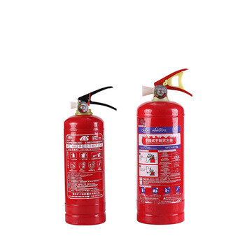 波浩 BOHAO 新标干粉灭火器 手提式 双保险工地家用灭火器4KG灭火器1个价