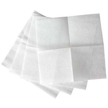 鸣固 无尘布 工业擦拭纸屏幕清洁超细纤维  高配款4*4英寸 /400张