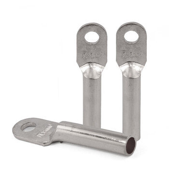 天旭DT铜鼻子35MM平方电缆铜线耳接线端子线鼻子紫铜镀锡接头 DT-35镀锡 20只/包 1包