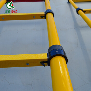 齐鲁安然 绝缘伸缩梯 绝缘梯 鱼竿梯 玻璃钢电力电工施工梯 竹节梯 2米4米梯子 人字梯【4米 伸缩直梯】