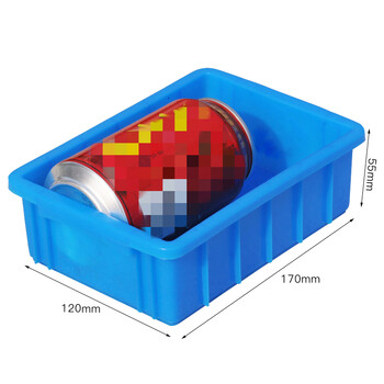 知旦 01周转箱 外径:170*120*55mm塑料周转箱零件盒元件盒收纳箱物料盒收纳盒 ZX-01