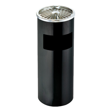 南 GPX-30 丽格王南方座地烟灰桶 黑色 镜钢斗 不锈钢落地烟缸垃圾桶酒店宾馆垃圾筒烟灰桶