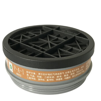南核 6003 P-A-1滤毒盒3#适用于2019,6019，用于防护有机气体或蒸气【1个】