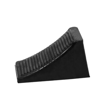 稳斯坦 车位橡胶止退器 三角轮支垫 汽车轮胎阻退器WST187 (款式十二232*195*145)