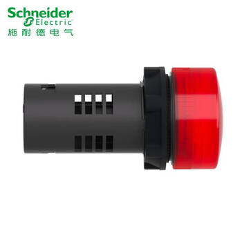 施耐德电气 AC380V 红色LED指示灯；XB2BVQ4LC