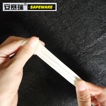 安赛瑞 麻点防滑乳胶手指套 止滑防水防护无尘电子元件车间点钞护指套劳防用品 600只装 L 白色12516