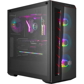 酷冷至尊（CoolerMaster）MB520(旋风520)ATX电脑中塔机箱 前镜面板/玻璃侧板/双360水冷位/7风扇位6硬盘位