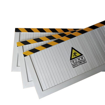 金诗洛 KSL113 铝合金挡鼠板 铝合金防鼠板门挡电站配电室仓库车库食堂 90x50cm