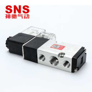 SNS神驰气动电磁阀气动控制阀4M410-15/AC220V气缸气阀换向电磁电阀