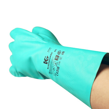 Kimberly-Clark 金佰利 94448-10 G80丁腈防化手套 耐弱酸碱溶剂工业劳保手套 定做 5副