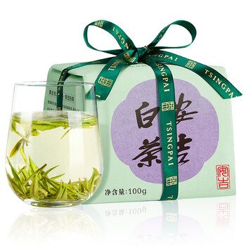 卢正浩绿茶安吉白茶特级100g2024新茶明前茶叶纸包正宗高山春茶长辈送礼