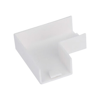联塑 LESSO 槽角弯PVC线槽配件白色 24×14