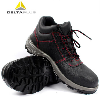 代尔塔（Deltaplus）301110 电工绝缘安全鞋18KV 高帮透气防砸防穿刺 40码 1双