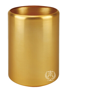 南 GPX-3A 南方铝合金圆形房间桶 黄金色 商用垃圾桶 果皮桶