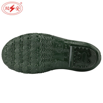 双安 35KV绝缘靴 电工防触电橡胶雨靴 定做 高压中筒电工鞋 绝缘防砸耐磨 45码