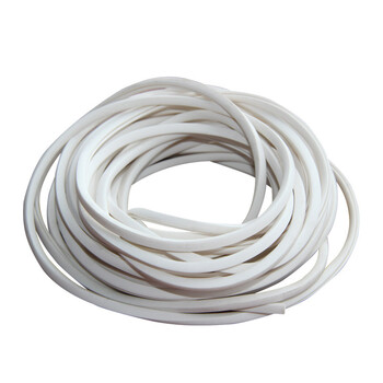 BOWERY手写空白异形管PVC材质异型套管号码管凹字型标识线号管1.5平方 14米/卷 1卷