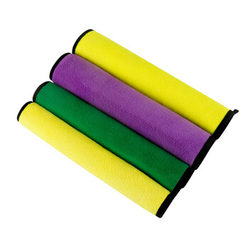 庄太太【10条尺寸30*30cm500g/㎡颜色随机】高密抹布毛巾珊瑚绒加厚擦车巾吸水清洁巾