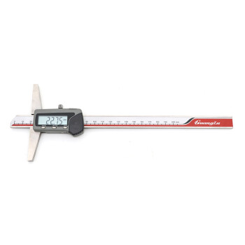 广陆guanglu 电子深度数显卡尺0-200mm 数显游标卡尺测量工具121-102