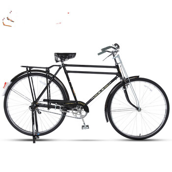 怀旧老款经典旗舰老式28大杠复古男女自行车单车28双杠载重【图片价格品牌