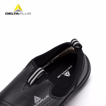 代尔塔(DELTAPLUS)301213劳保色透气舒适防水防油防滑防砸安全色黑色43码1双装DKH