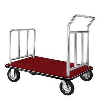 南 XL-6A 散客箱包车 行李车 箱包运输车搬运车酒店行李箱包运送车静音轮推车 镜钢