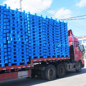 恒载 塑料九脚托盘仓库防潮板叉车托盘栈板物流垫仓板1100*900*140