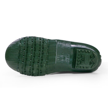安全牌（AN QUAN PAI）绝缘靴35KV半筒绝缘雨靴高压电工电力胶鞋 绿色 35