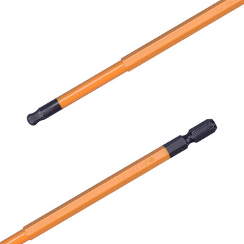 安力士牌（ANEX）球形内六角批头ACBP-5015 H5 X 150mm球形风动批咀 球型电动批嘴 球形螺丝刀