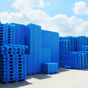 恒载 塑料九脚托盘仓库防潮板叉车托盘栈板物流垫仓板1100*900*140