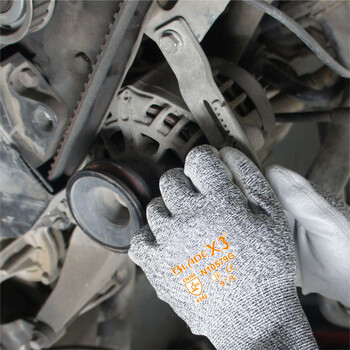 赛立特安全（SAFETY-INXS）N10655 PU涂层3级防切割手套涂掌9#定做